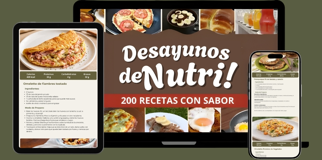 Recetario en múltiples dispositivos